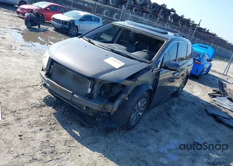 2014 Honda Odyssey Touring/Touring Elite из США, поврежденный, VIN 5FNRL5H92EB085947